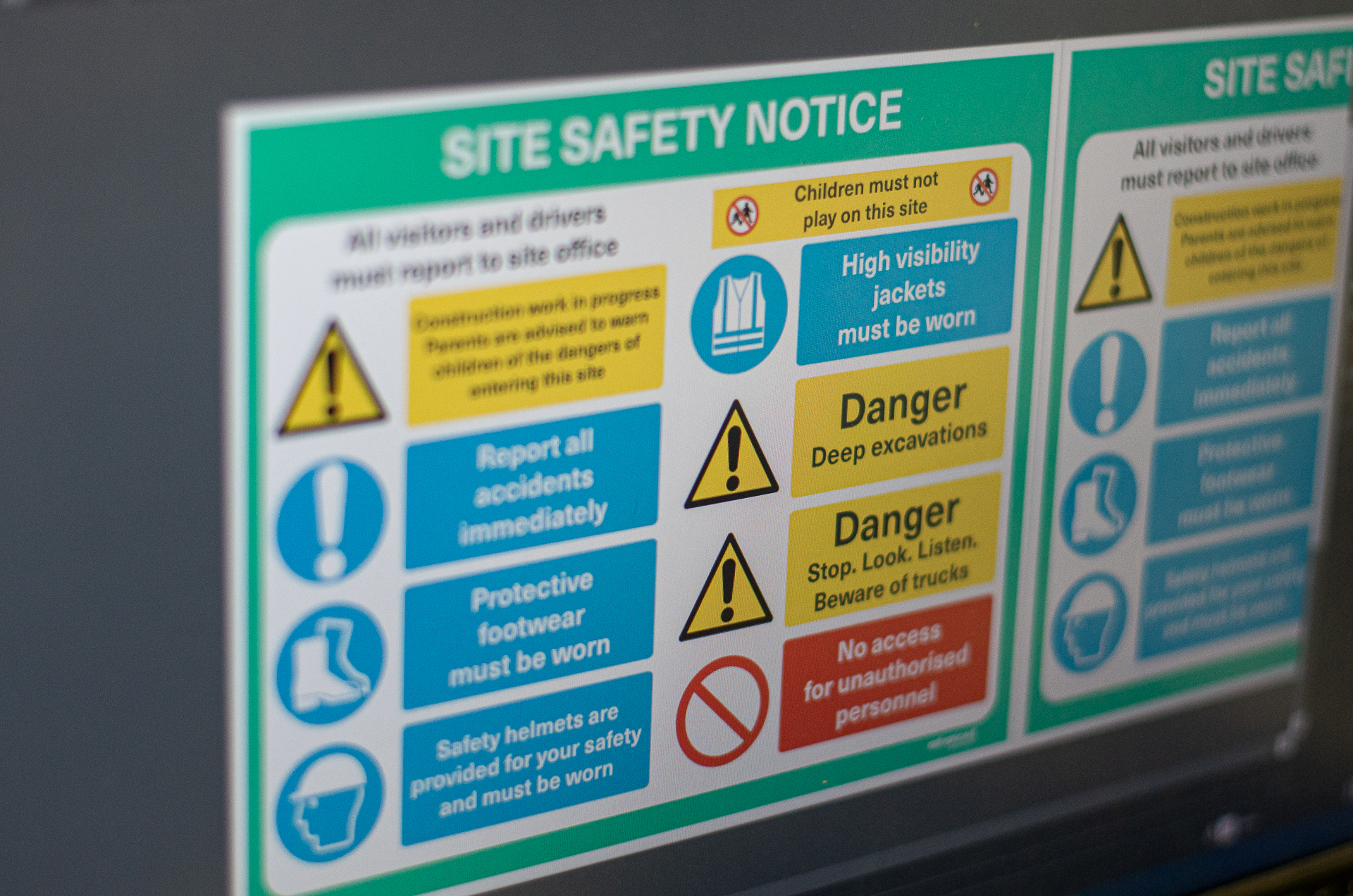 Colour and Contrast in Safety Signage